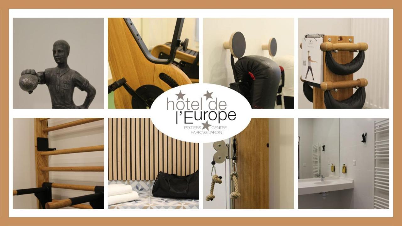Logis Hotel De L'Europe Поатие Екстериор снимка